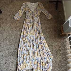 Shyanne Multicolor Floral Maxi Dress